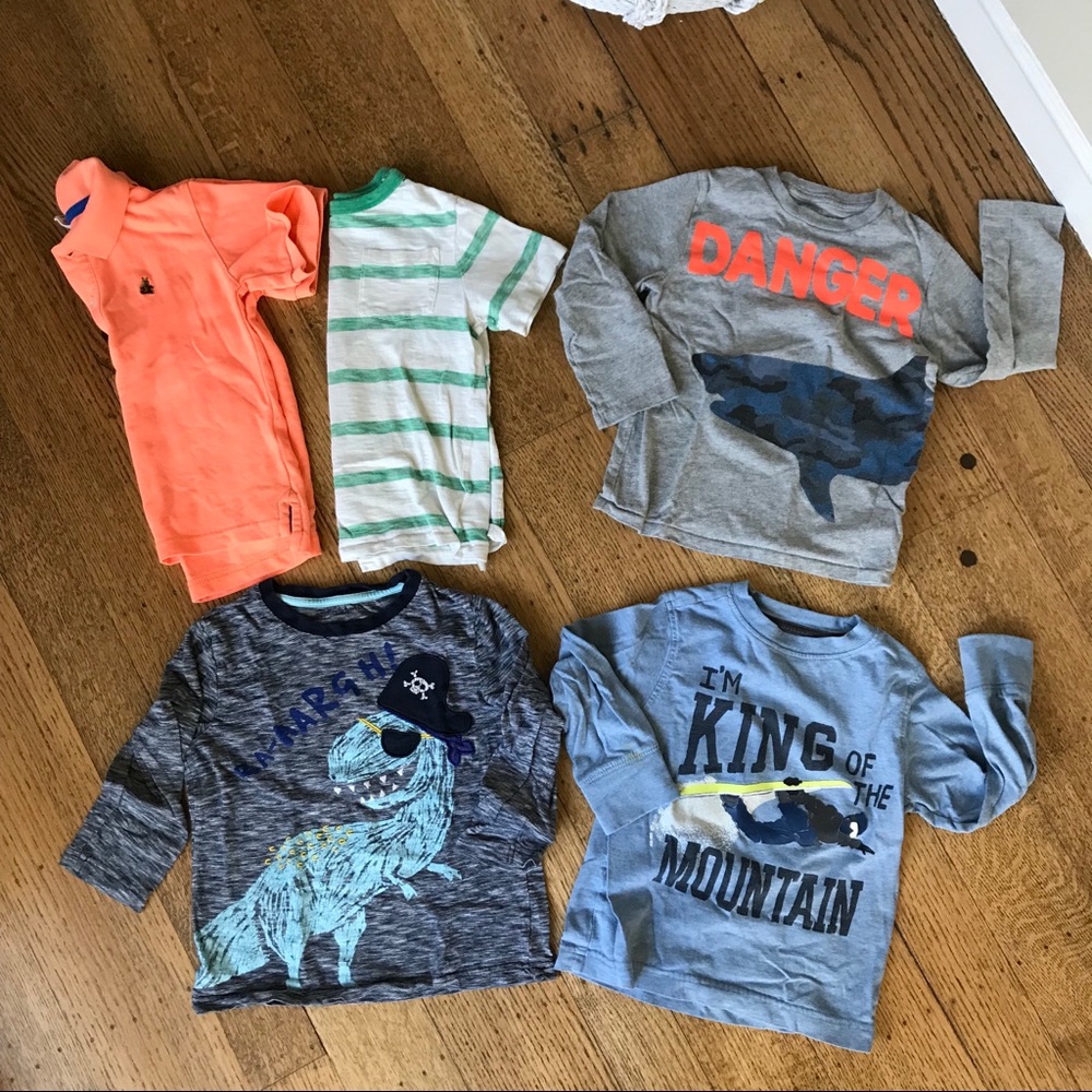 Lot of 4/5T Gap etc Shirts, GUC